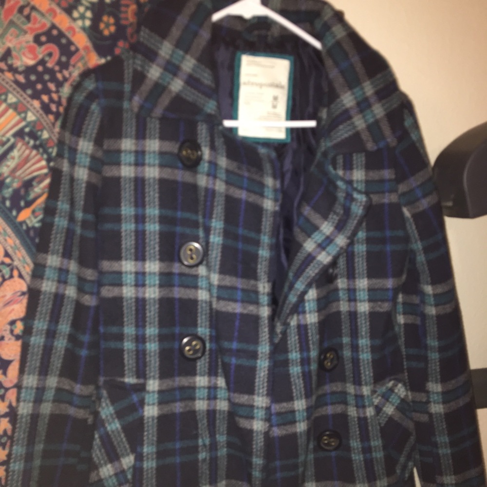 Used wool peacoat